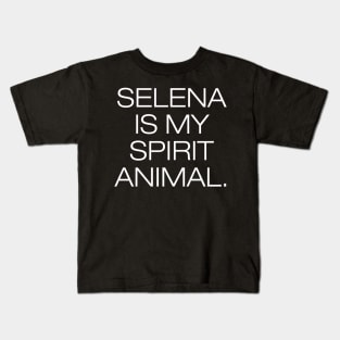 Selena Is My Spirit Animal Kids T-Shirt
